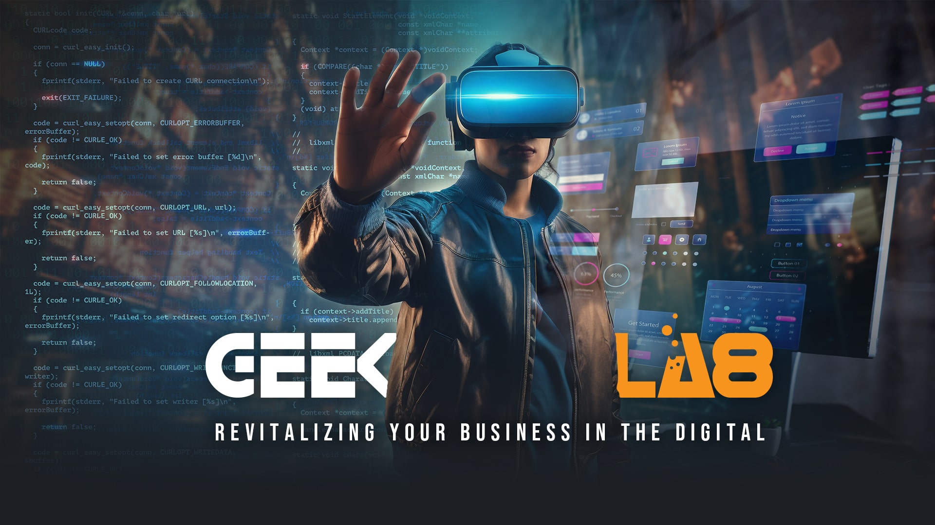 GeekLab - Revitalizing your business in the digital realm.